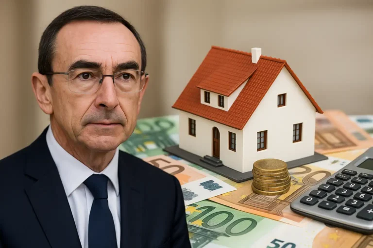 Bruno Retailleau patrimoine 2025 avec maison, billets et pièces d’euros