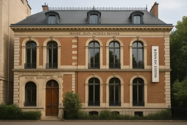 Façade du Musée Jean-Jacques Henner à Paris