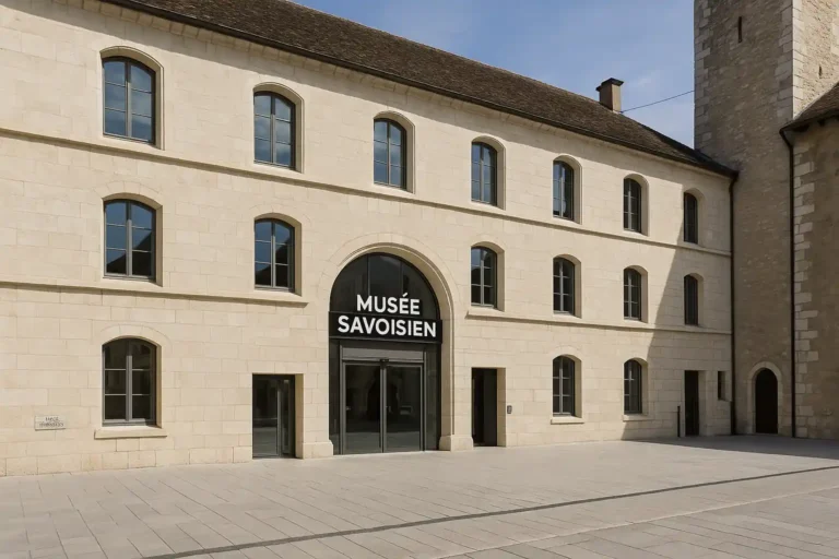 Façade rénovée du Musée Savoisien à Chambéry en 2025